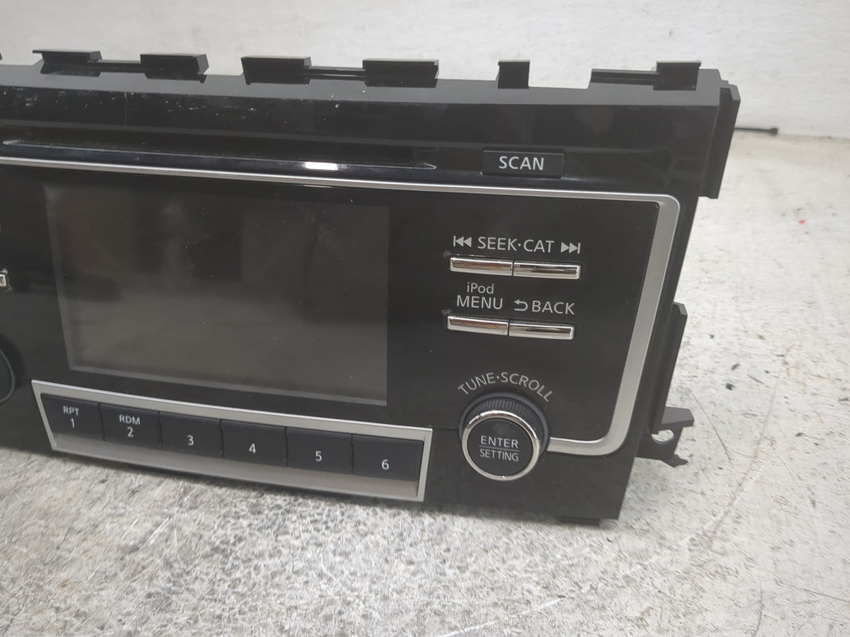 2018 Nissan Altima Radio AM FM Cd Player Receiver Replacement P/N:281859HU1C LRPQP34R, 4GJA00962780 Fits OEM Used Auto Parts