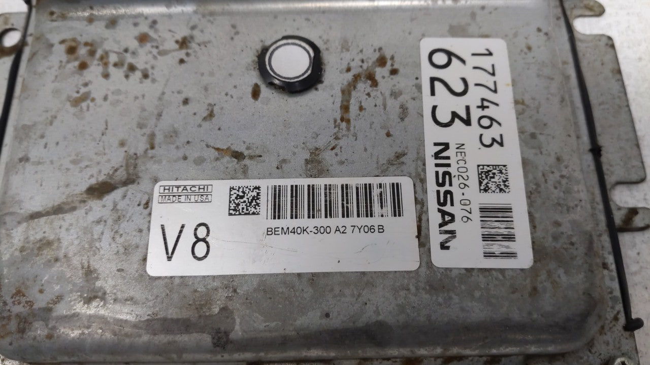 2018 Nissan Altima PCM Engine Control Computer ECU ECM PCU OEM P/N:BEM40K-300 A2 NEC026-076, NEC029-053, NEC040-006 Fits OEM