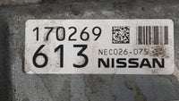 2018 Nissan Altima PCM Engine Control Computer ECU ECM PCU OEM P/N:140536 NEC029-053, BEM40K-300 A2 Fits OEM Used Auto Parts