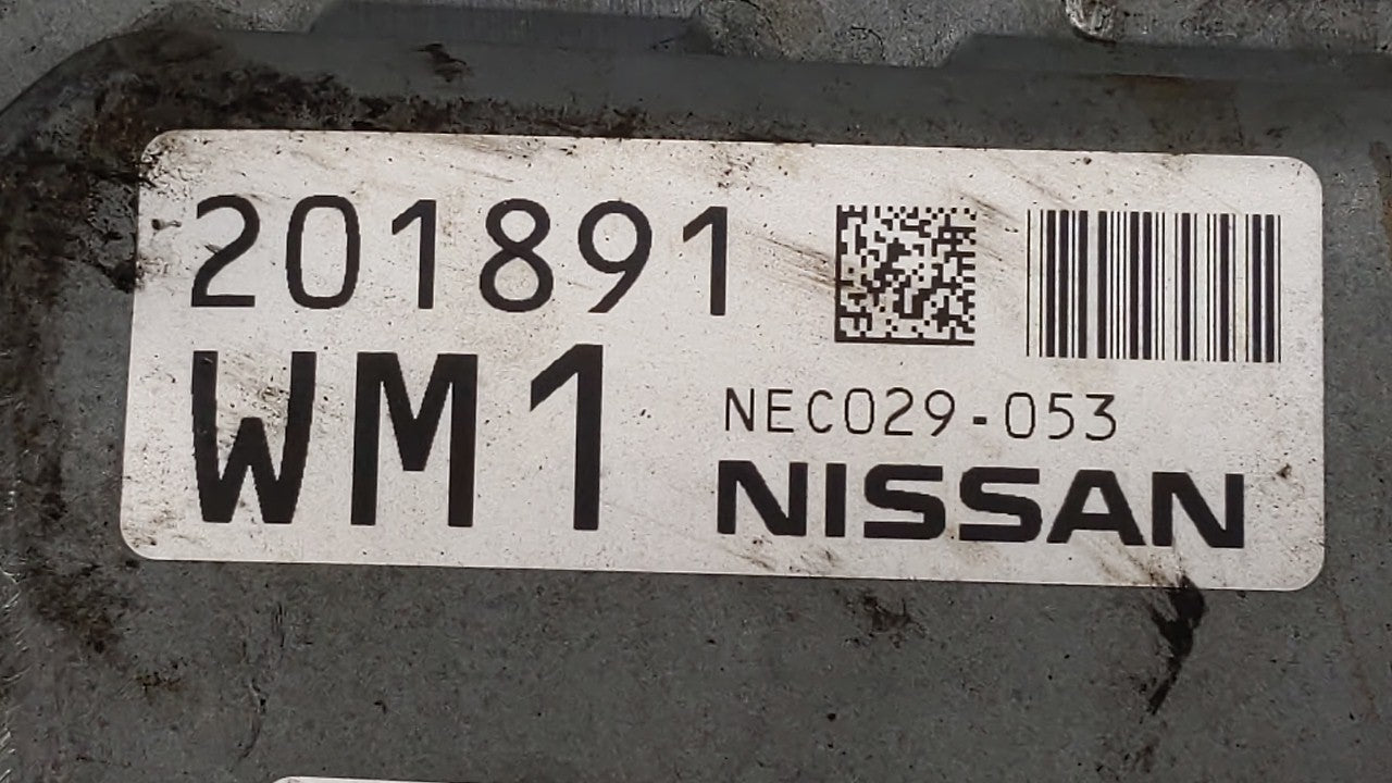 2018 Nissan Altima PCM Engine Control Computer ECU ECM PCU OEM P/N:140536 NEC029-053, BEM40K-300 A2 Fits OEM Used Auto Parts