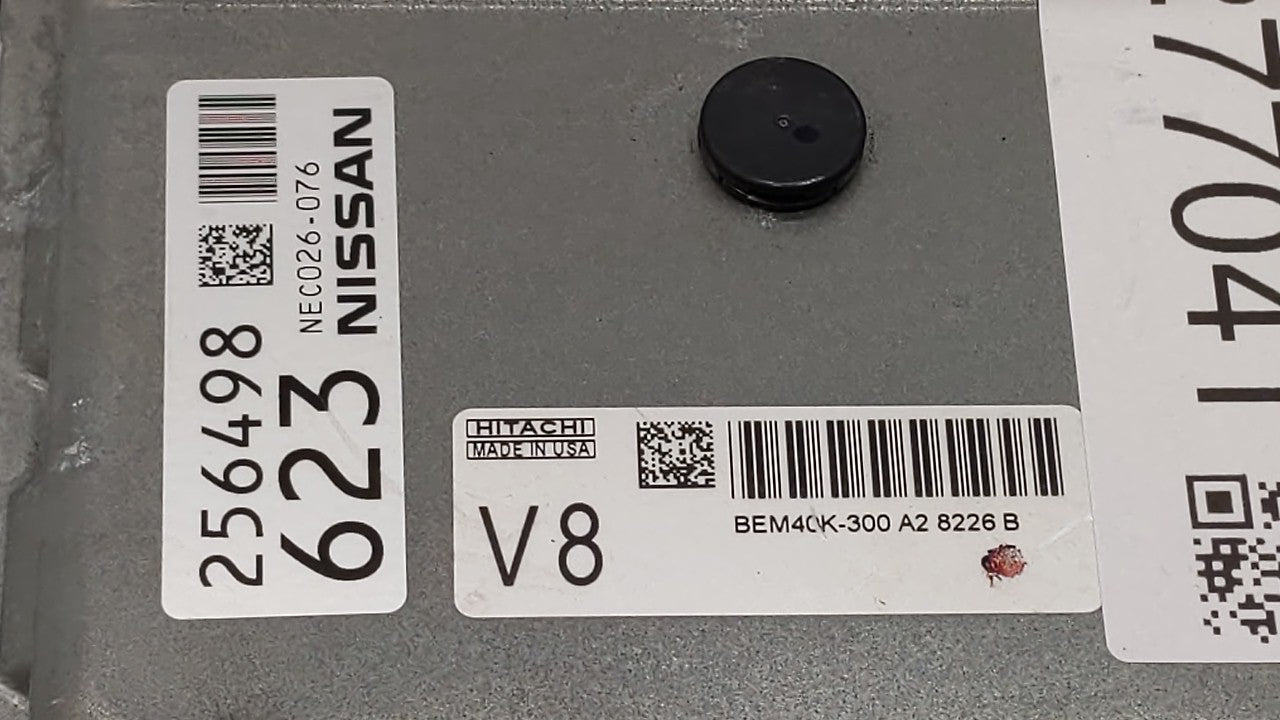 2018 Nissan Altima PCM Engine Control Computer ECU ECM PCU OEM P/N:BEM40K-300 A2 Fits OEM Used Auto Parts - Oemusedautoparts