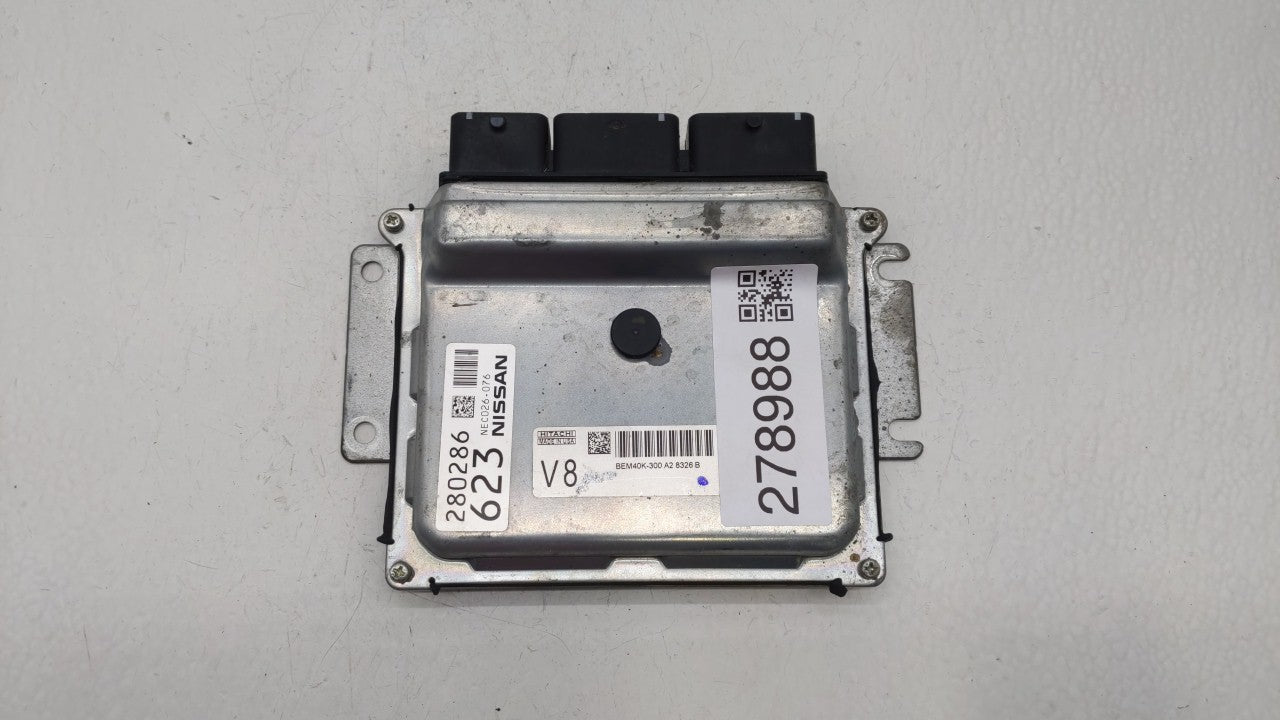 2018 Nissan Altima PCM Engine Control Computer ECU ECM PCU OEM P/N:BEM40K-300 A2 Fits OEM Used Auto Parts - Oemusedautoparts