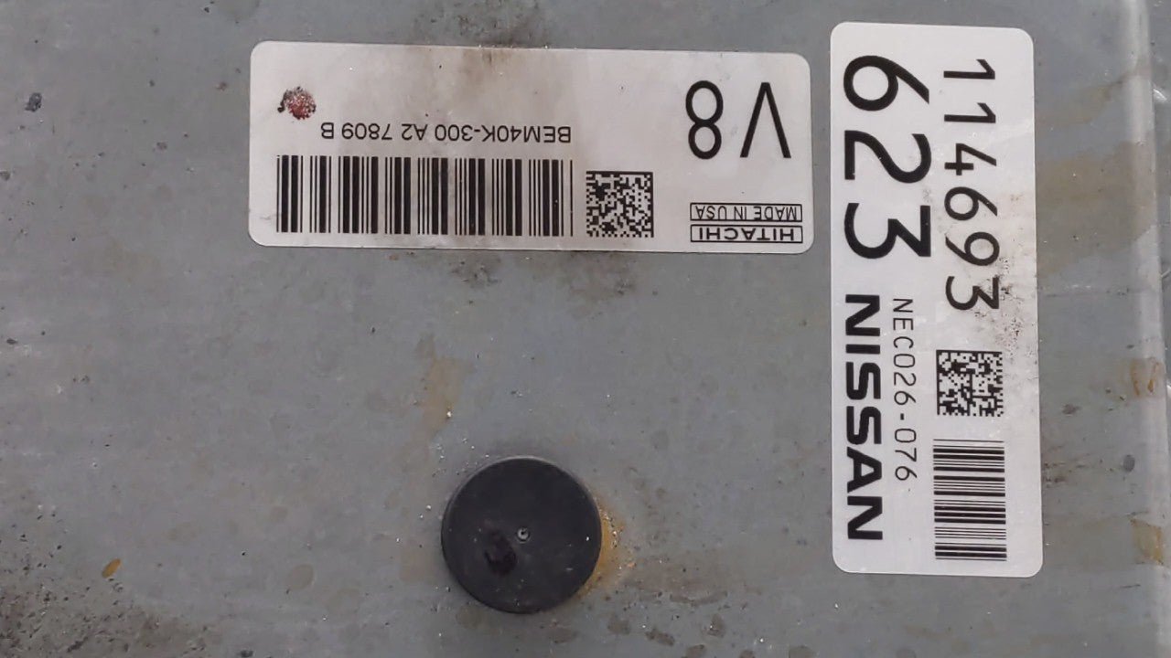2018 Nissan Altima PCM Engine Control Computer ECU ECM PCU OEM P/N:BEM40K-300 A2 Fits OEM Used Auto Parts - Oemusedautoparts