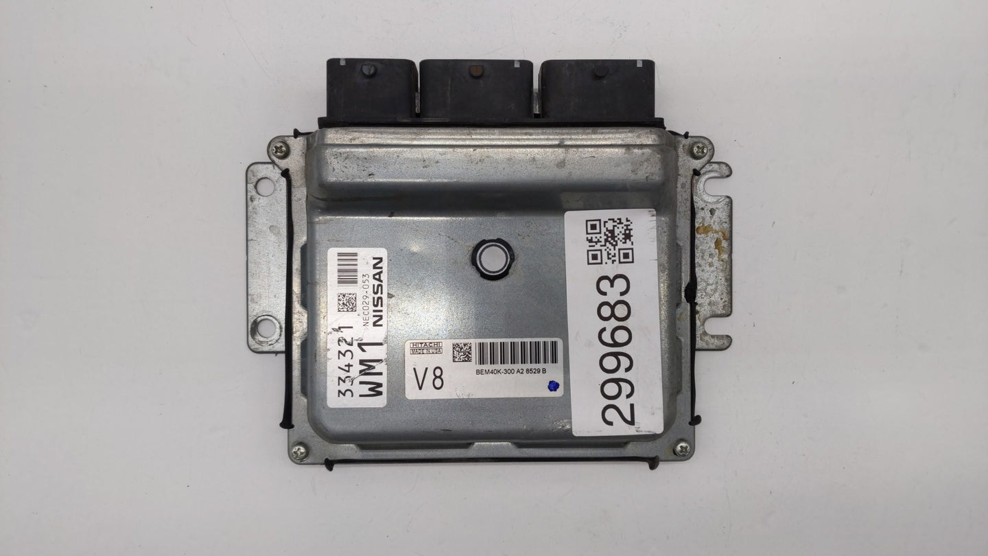 2018 Nissan Altima PCM Engine Control Computer ECU ECM PCU OEM P/N:BEM40K-300 A2 Fits OEM Used Auto Parts - Oemusedautoparts