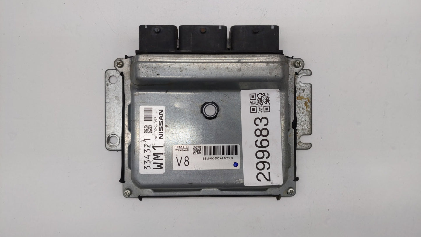 2018 Nissan Altima PCM Engine Control Computer ECU ECM PCU OEM P/N:BEM40K-300 A2 Fits OEM Used Auto Parts - Oemusedautoparts