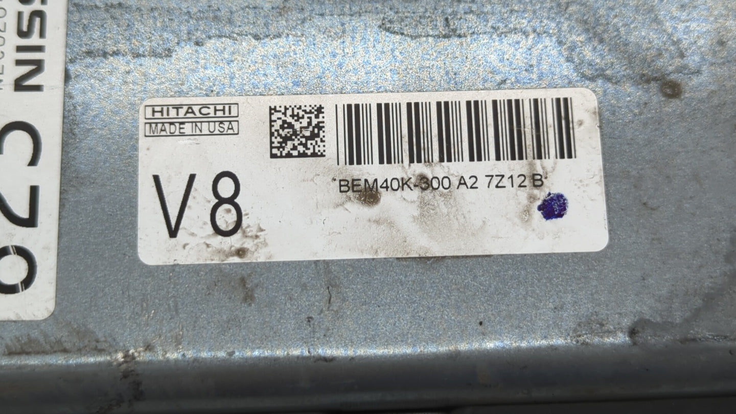 2018 Nissan Altima PCM Engine Control Computer ECU ECM PCU OEM P/N:BEM40K-300 A2 Fits OEM Used Auto Parts - Oemusedautoparts