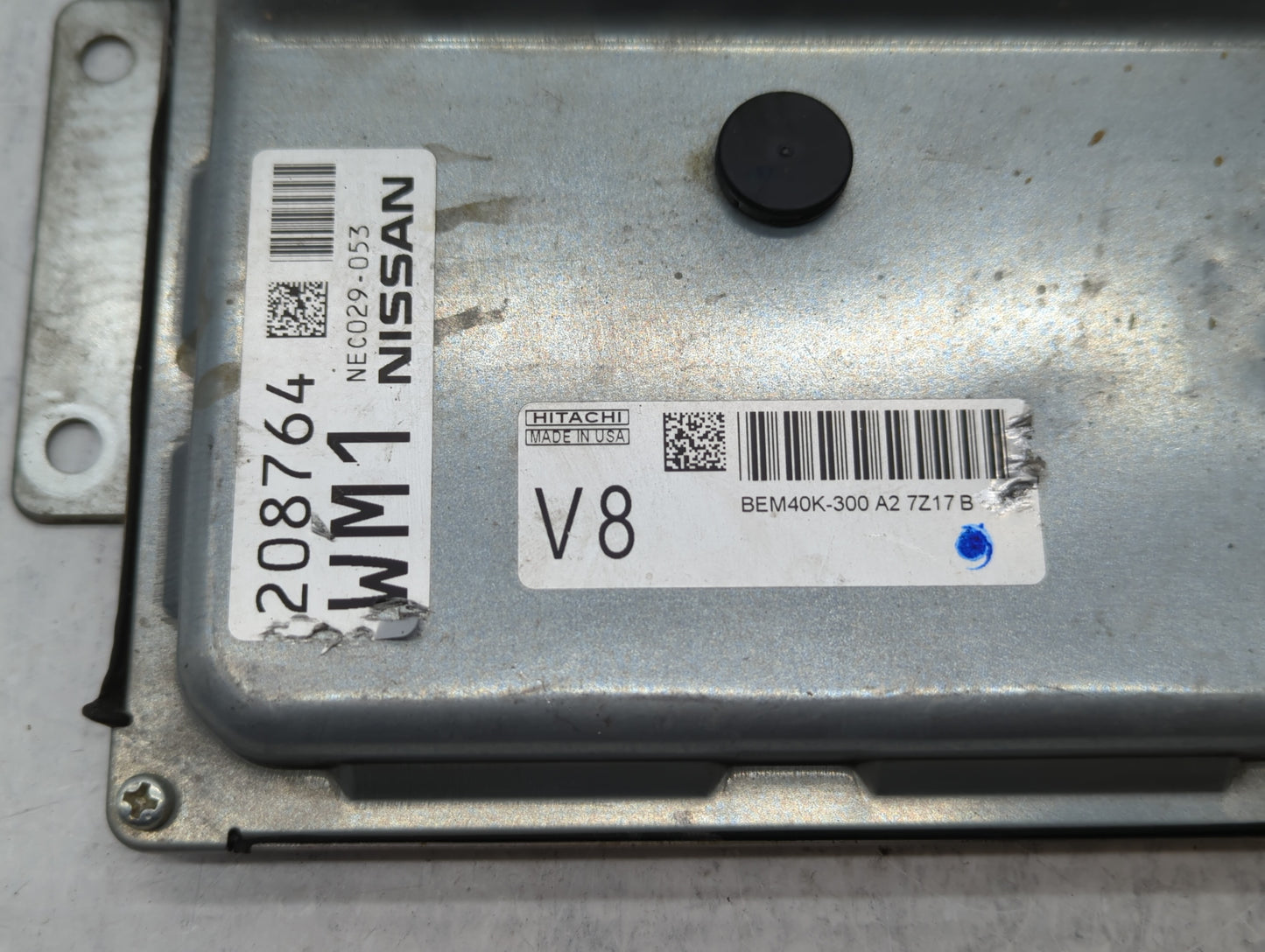 2018 Nissan Altima PCM Engine Control Computer ECU ECM PCU OEM P/N:BEM40K-300 A2 Fits OEM Used Auto Parts - Oemusedautoparts