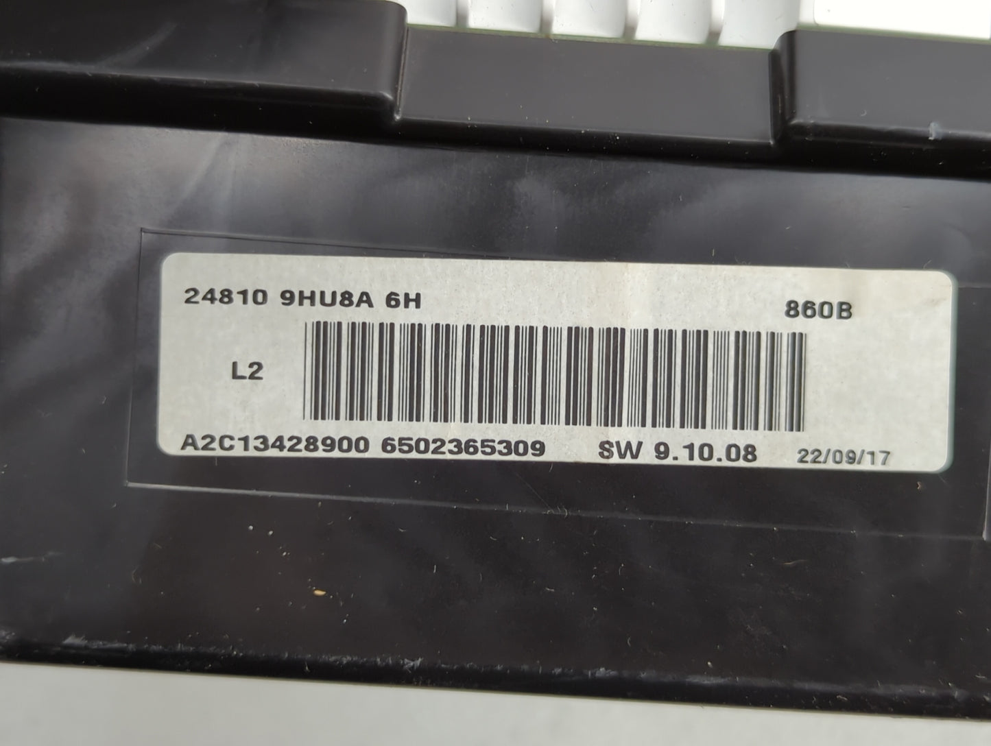 2018 Nissan Altima Instrument Cluster Speedometer Gauges P/N:24810 9HU8A 24810 9HU8A 6H Fits OEM Used Auto Parts - Oemusedau