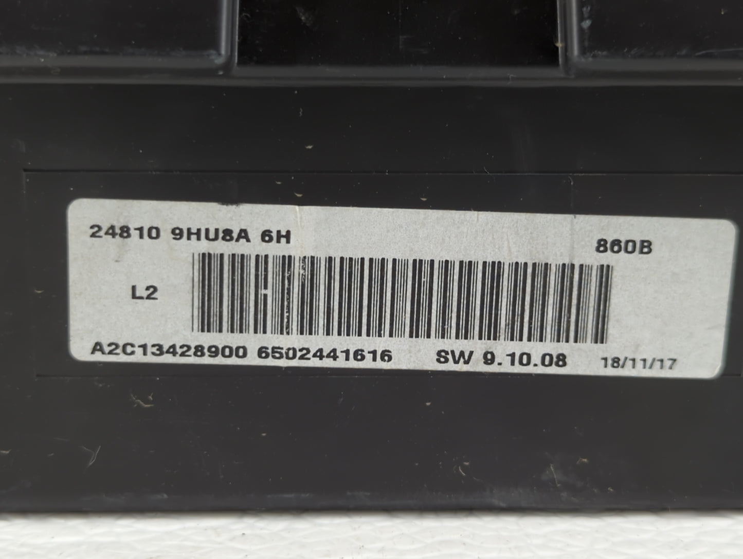 2018 Nissan Altima Instrument Cluster Speedometer Gauges P/N:24810 9HU8A 24810 9HU8A 6H Fits OEM Used Auto Parts - Oemusedau