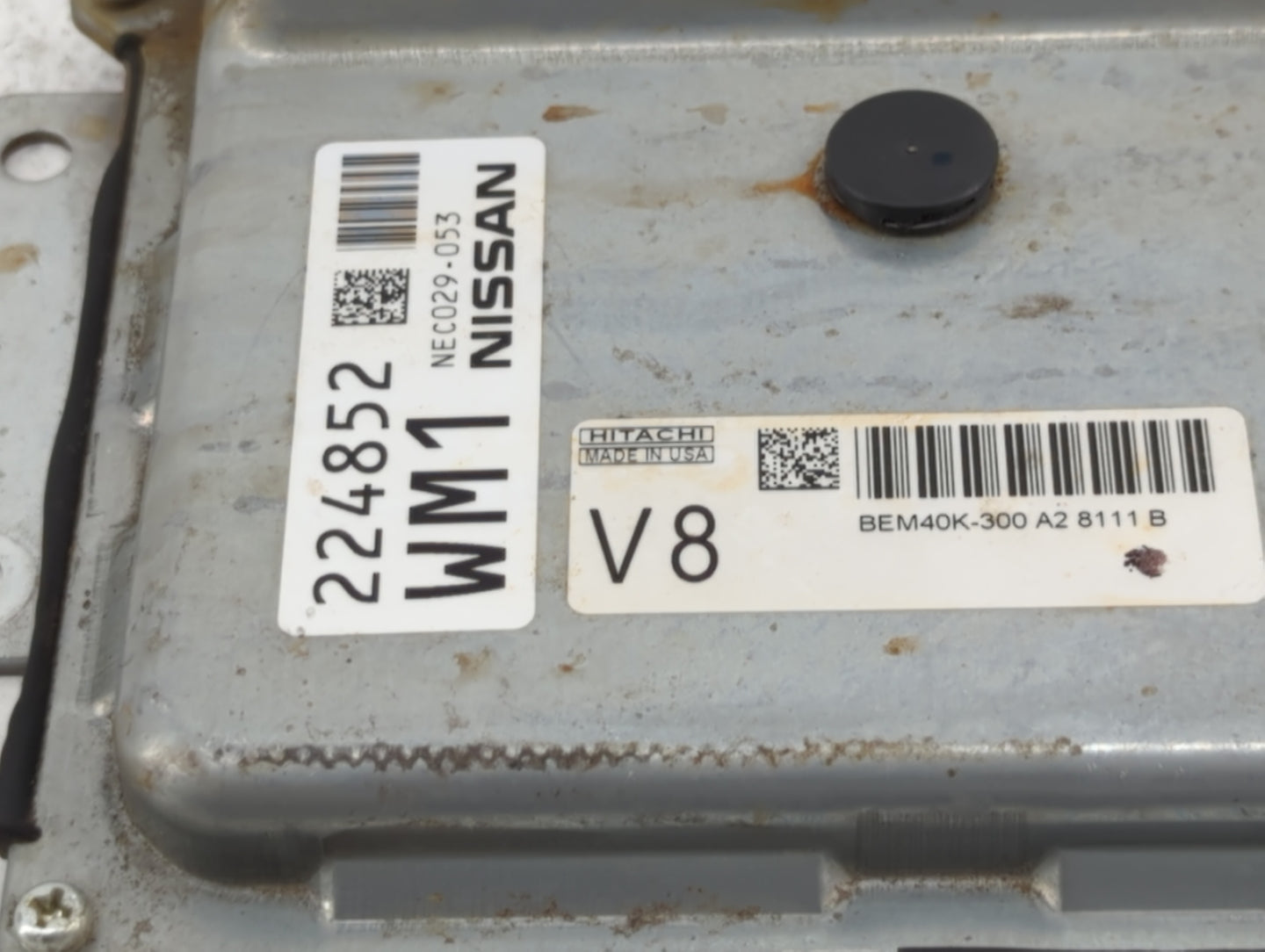 2018 Nissan Altima PCM Engine Control Computer ECU ECM PCU OEM P/N:BEM40K-300 A2 Fits OEM Used Auto Parts - Oemusedautoparts