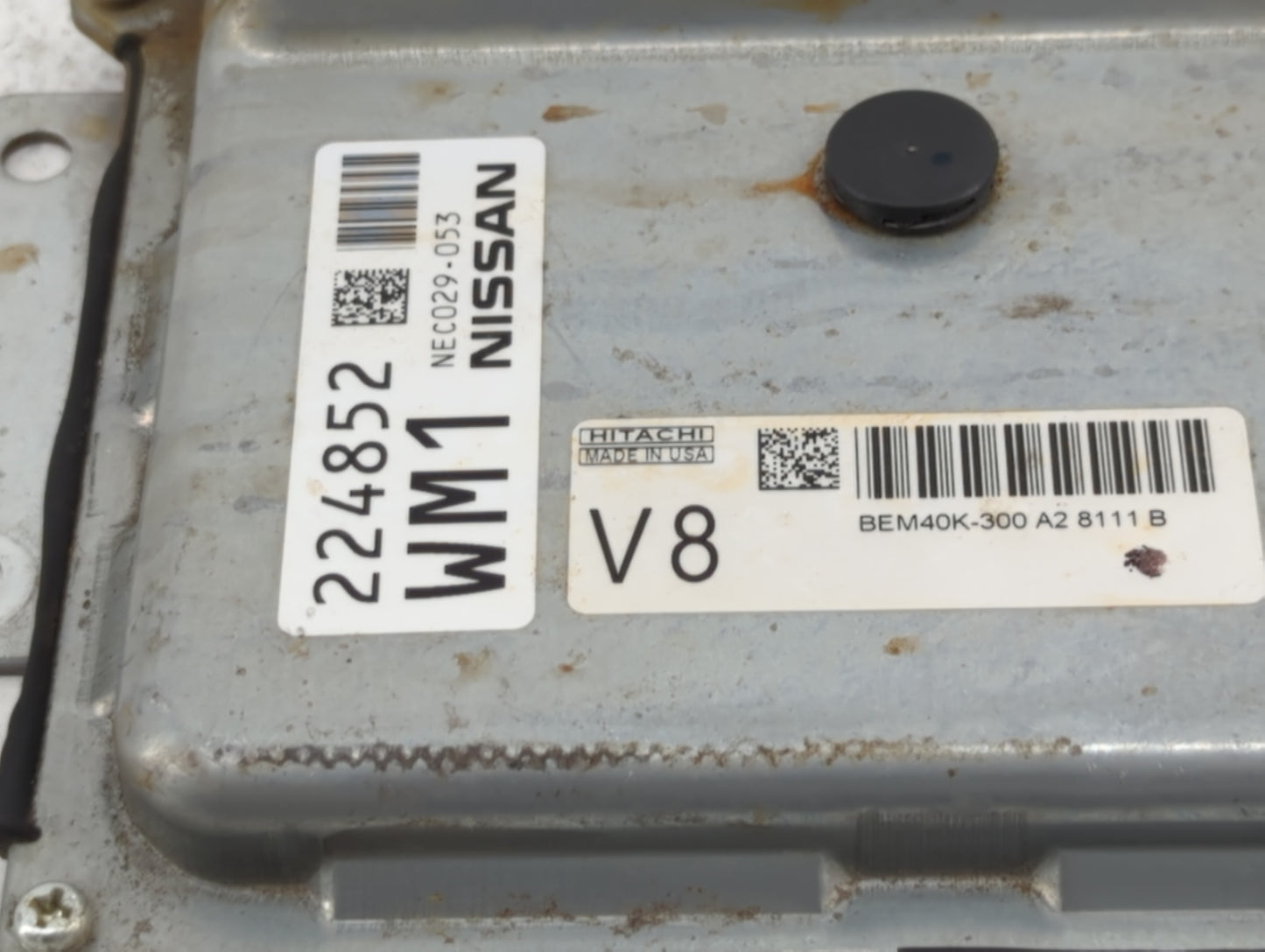 2018 Nissan Altima PCM Engine Control Computer ECU ECM PCU OEM P/N:BEM40K-300 A2 Fits OEM Used Auto Parts - Oemusedautoparts