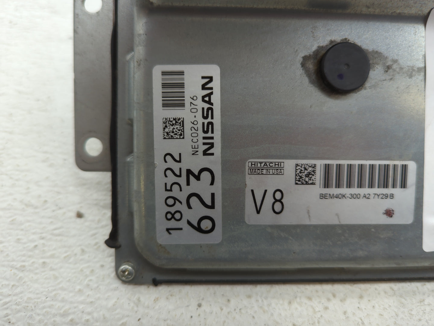 2018 Nissan Altima PCM Engine Control Computer ECU ECM PCU OEM P/N:BEM40K-300 A2 Fits OEM Used Auto Parts - Oemusedautoparts