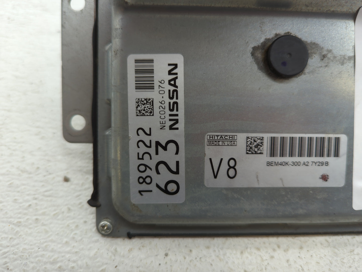 2018 Nissan Altima PCM Engine Control Computer ECU ECM PCU OEM P/N:BEM40K-300 A2 Fits OEM Used Auto Parts - Oemusedautoparts