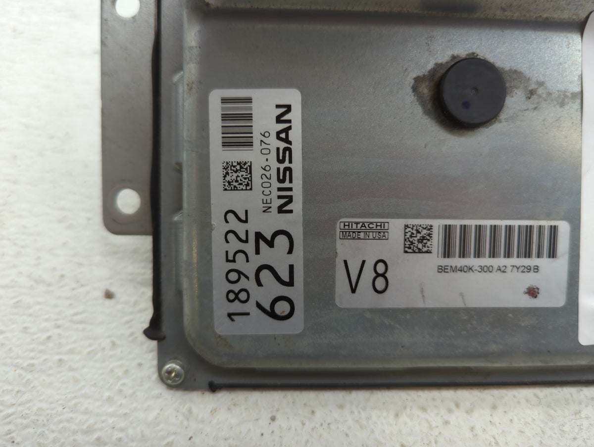 2018 Nissan Altima PCM Engine Control Computer ECU ECM PCU OEM P/N:BEM40K-300 A2 OEM Used Auto Parts - Oemusedautoparts1.com