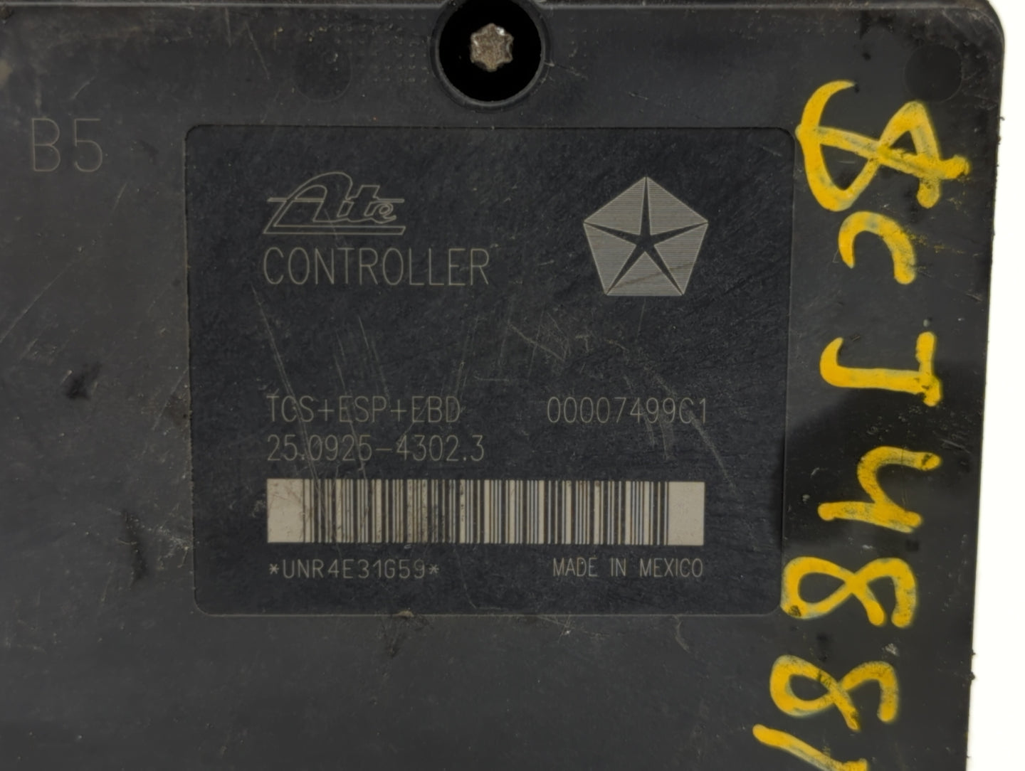 2017-2018 Nissan Altima ABS Pump Control Module Replacement P/N:P68183803AC 47660 9HU0A, 47660 9HS0A Fits Fits 2017 2018 OEM