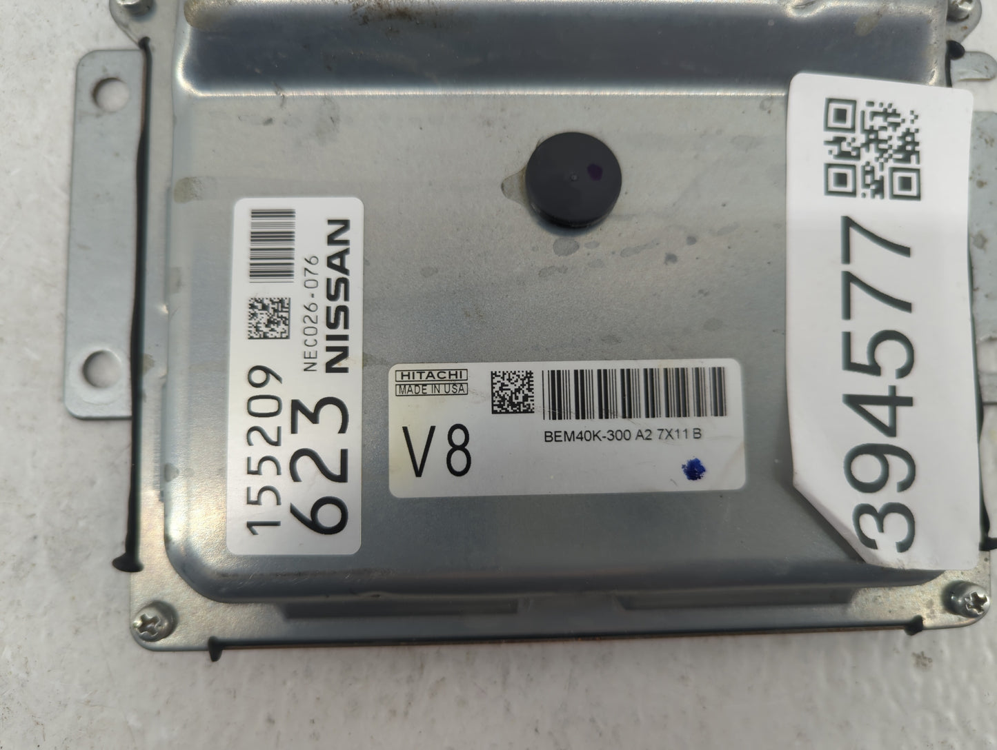 2018 Nissan Altima PCM Engine Control Computer ECU ECM PCU OEM P/N:BEM40K-300 A2 Fits OEM Used Auto Parts - Oemusedautoparts