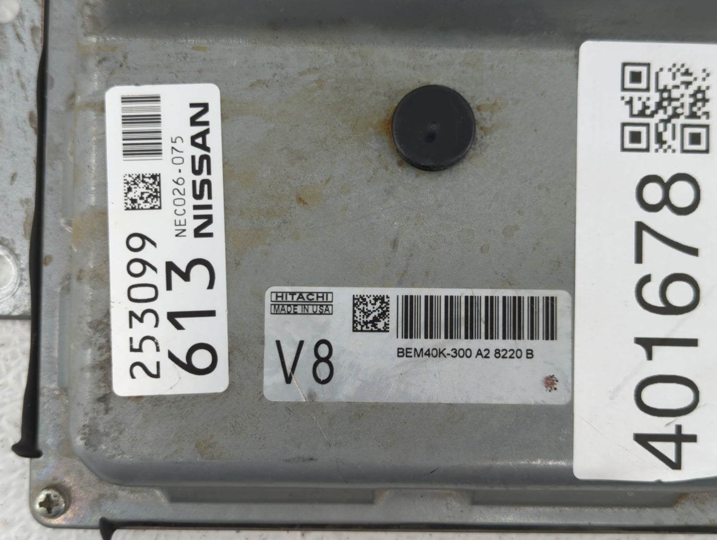 2018 Nissan Altima PCM Engine Control Computer ECU ECM PCU OEM P/N:BEM40K-300 A2 Fits OEM Used Auto Parts - Oemusedautoparts