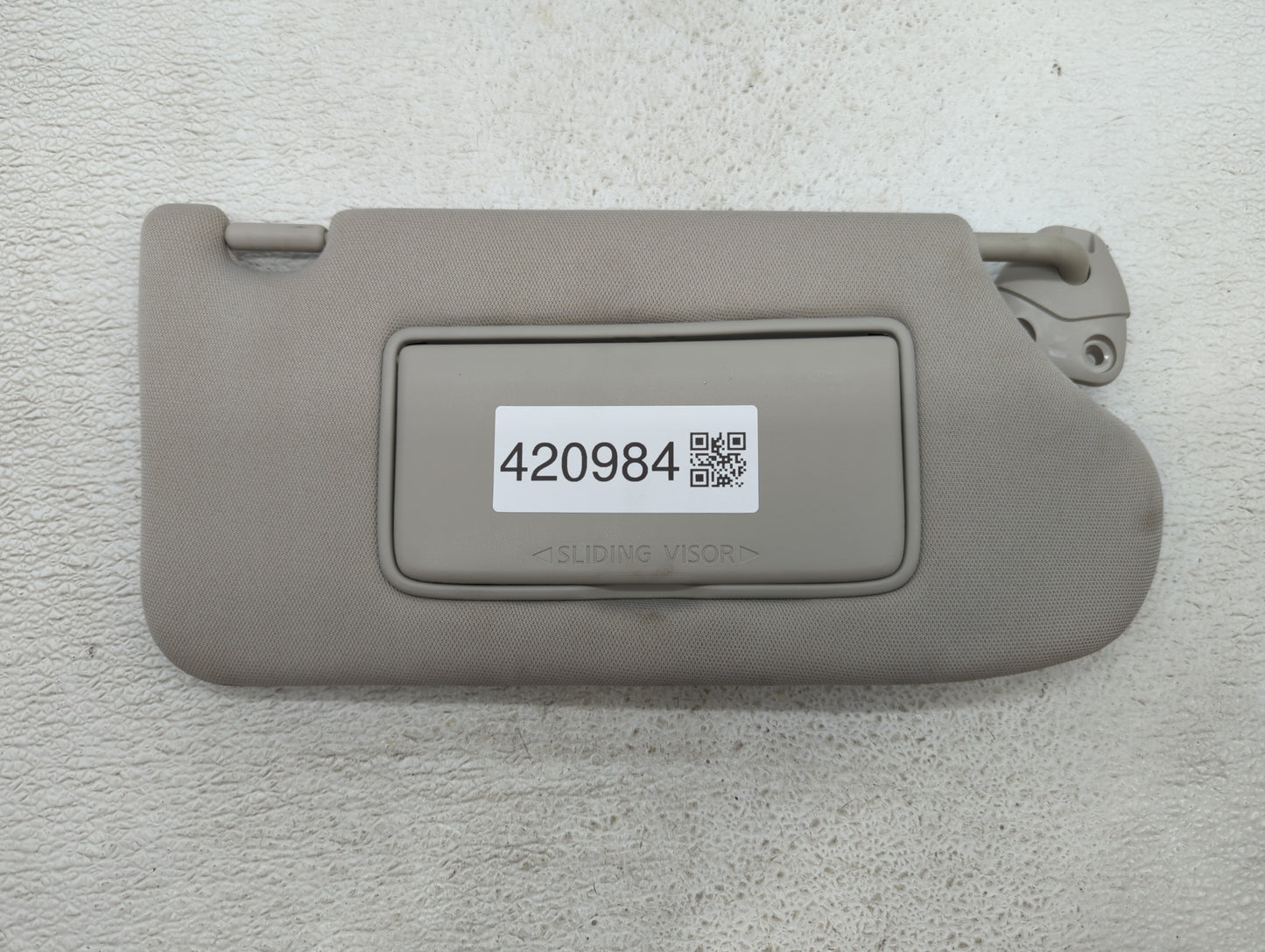 2013-2018 Nissan Altima Sun Visor Shade Replacement Passenger Right Mirror Fits Fits 2013 2014 2015 2016 2017 2018 OEM Used 