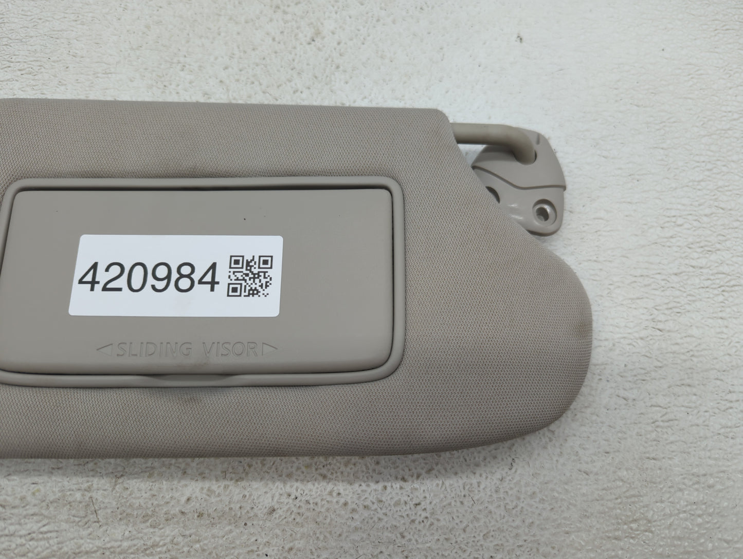 2013-2018 Nissan Altima Sun Visor Shade Replacement Passenger Right Mirror Fits Fits 2013 2014 2015 2016 2017 2018 OEM Used 