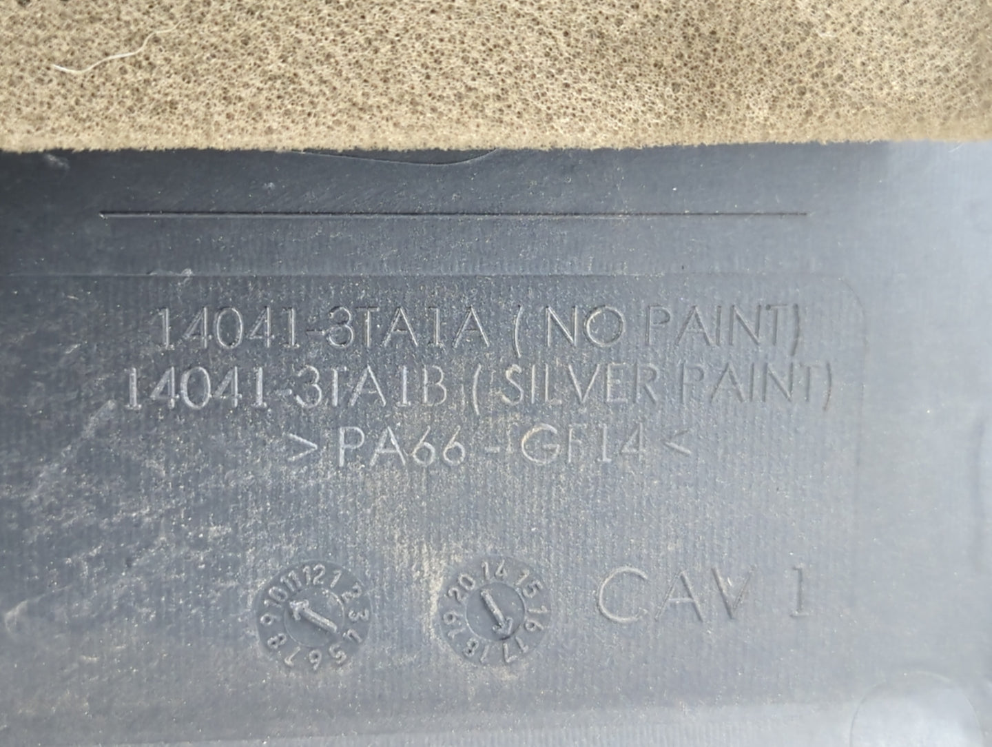 2018 Nissan Altima Engine Cover - Oemusedautoparts1.com