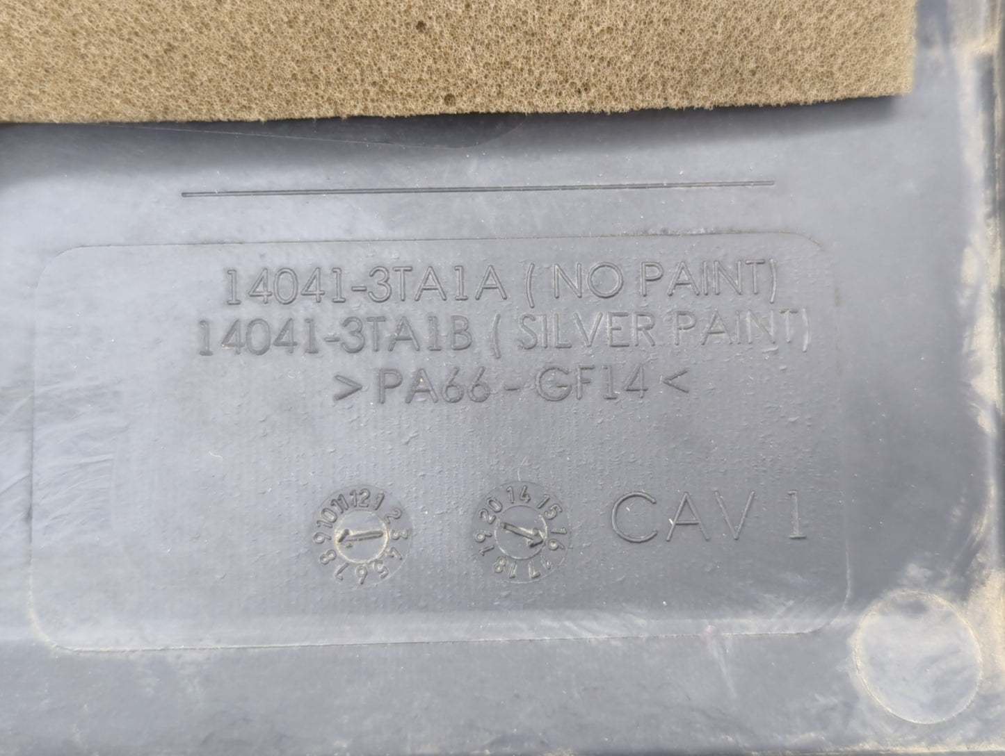 2018 Nissan Altima Engine Cover - Oemusedautoparts1.com