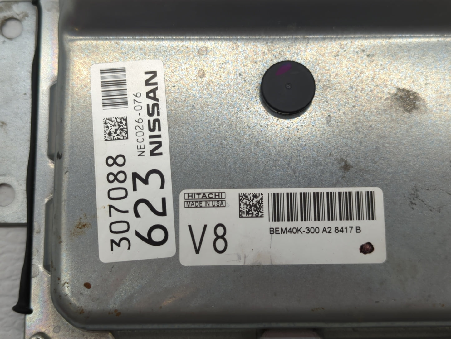 2018 Nissan Altima PCM Engine Control Computer ECU ECM PCU OEM P/N:BEM40K-300 A2 Fits OEM Used Auto Parts - Oemusedautoparts