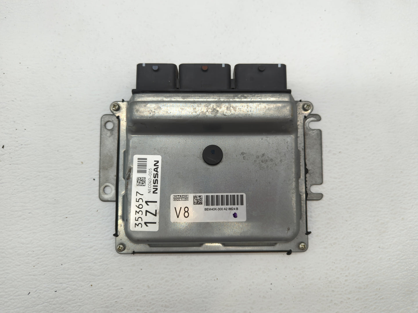 2018 Nissan Altima PCM Engine Control Computer ECU ECM PCU OEM P/N:BEM40K-300 A2 Fits OEM Used Auto Parts - Oemusedautoparts
