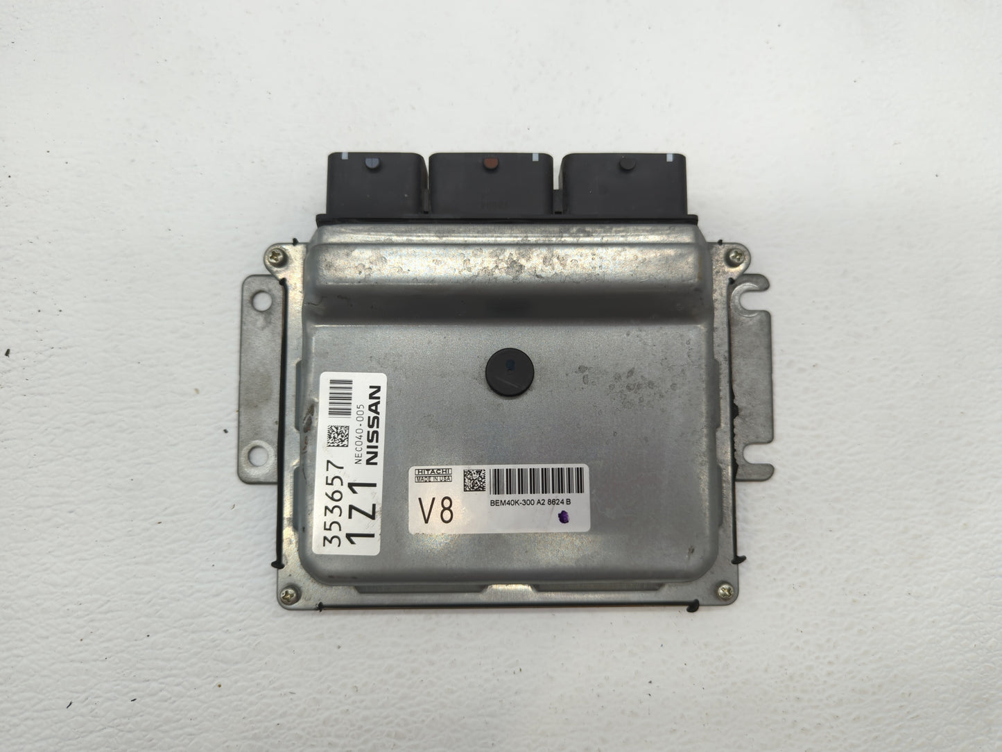 2018 Nissan Altima PCM Engine Control Computer ECU ECM PCU OEM P/N:BEM40K-300 A2 Fits OEM Used Auto Parts - Oemusedautoparts