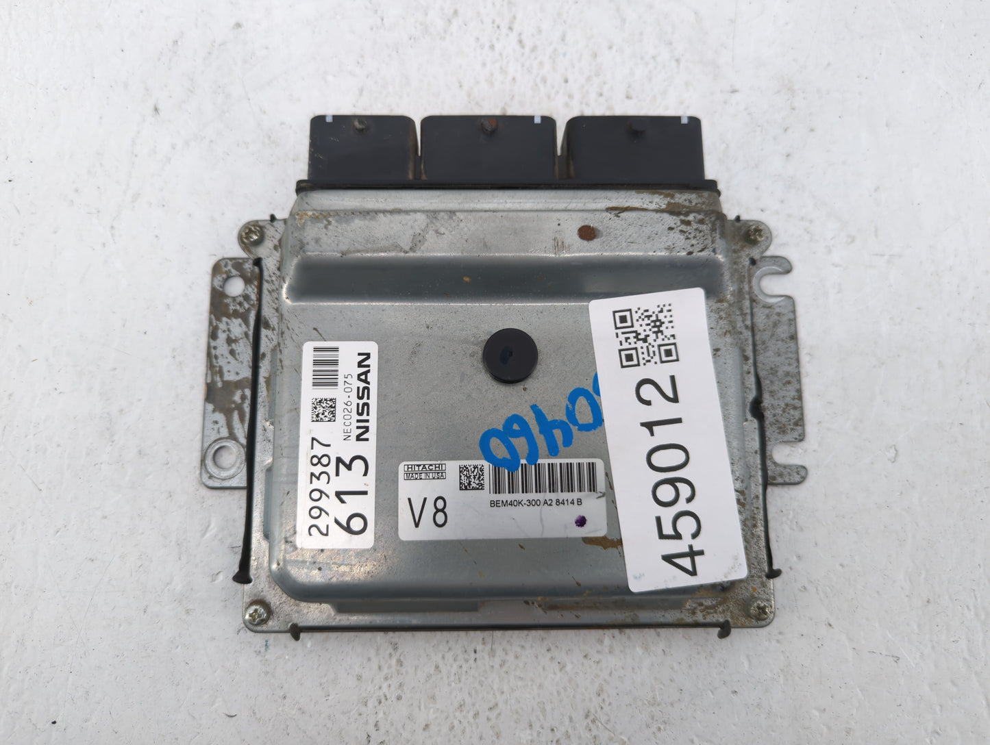 2018 Nissan Altima PCM Engine Control Computer ECU ECM PCU OEM P/N:BEM40K-300 A2 Fits OEM Used Auto Parts - Oemusedautoparts