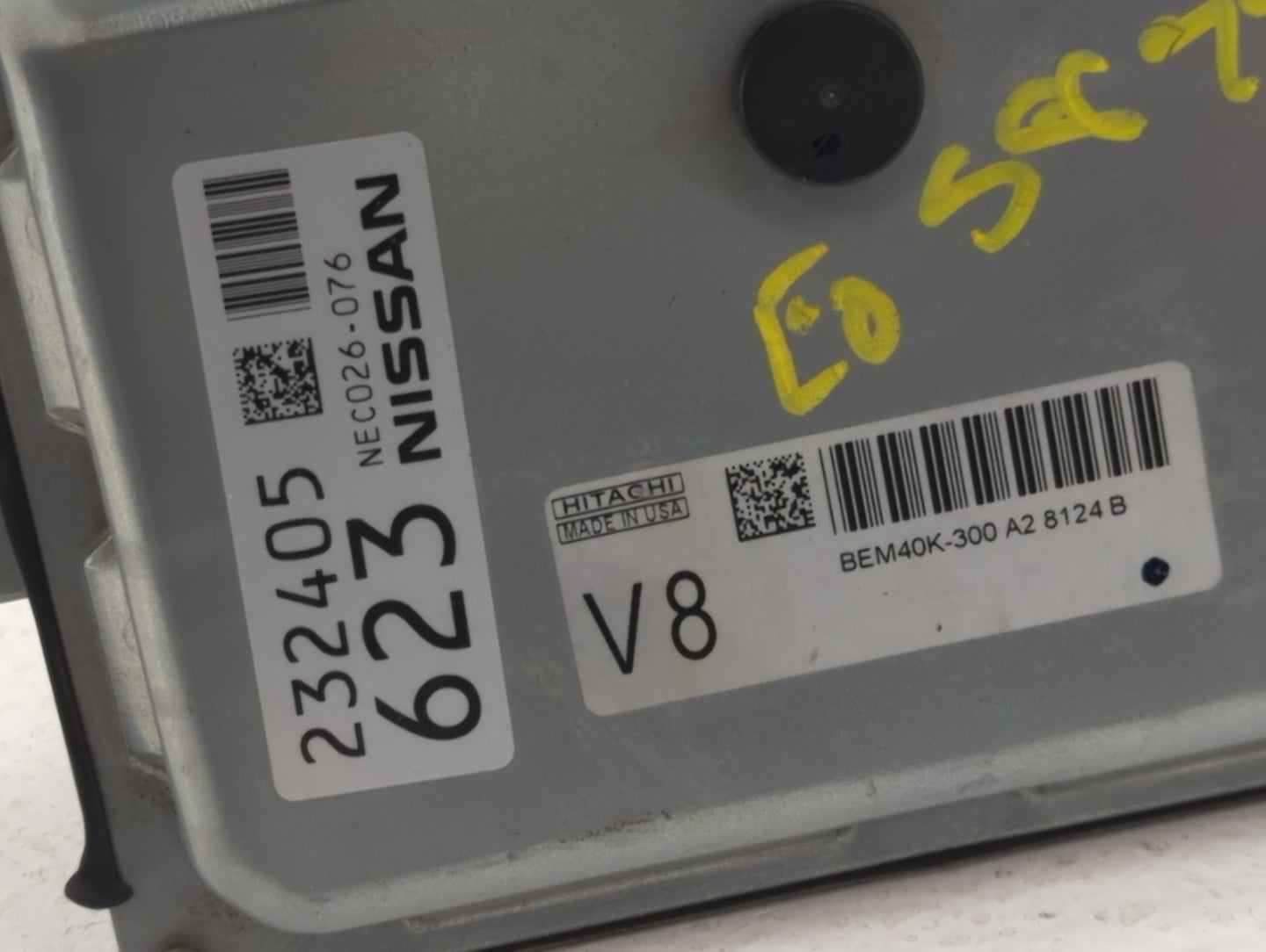 2018 Nissan Altima PCM Engine Control Computer ECU ECM PCU OEM P/N:BEM40K-300 A2 Fits OEM Used Auto Parts - Oemusedautoparts
