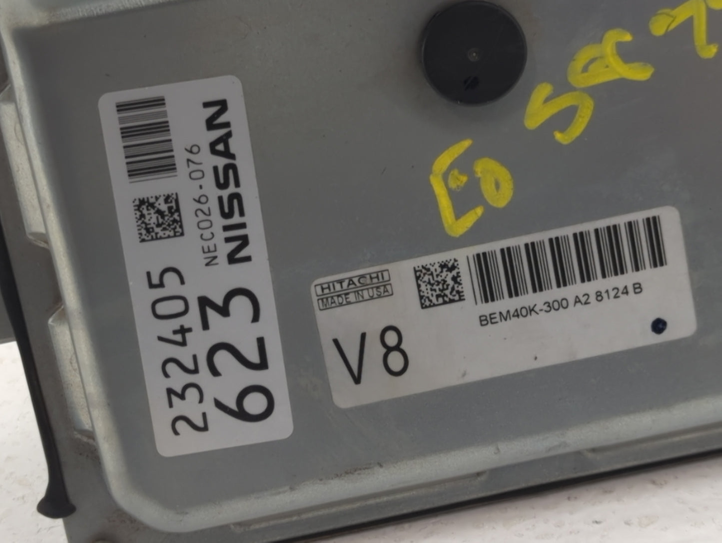 2018 Nissan Altima PCM Engine Control Computer ECU ECM PCU OEM P/N:BEM40K-300 A2 Fits OEM Used Auto Parts - Oemusedautoparts