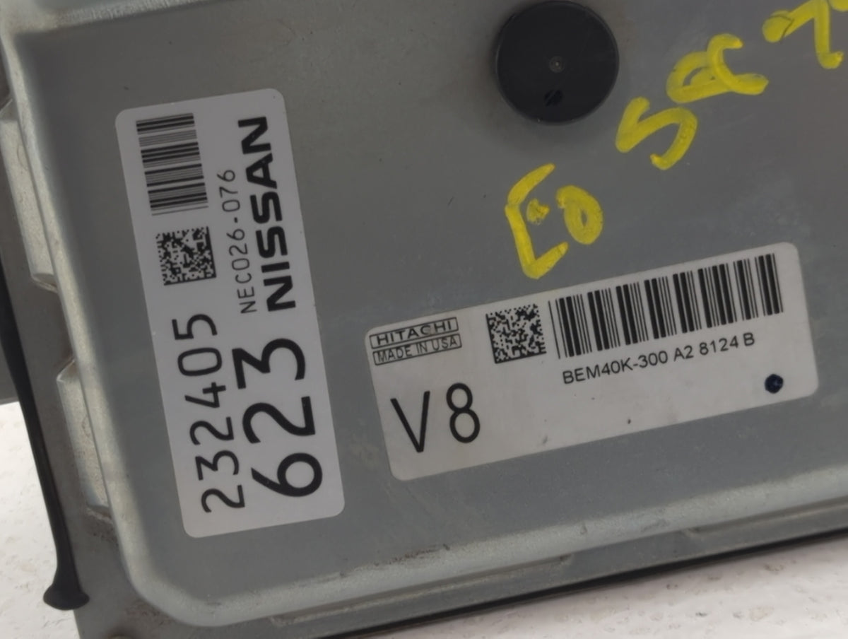 2018 Nissan Altima PCM Engine Control Computer ECU ECM PCU OEM P/N:BEM40K-300 A2 OEM Used Auto Parts - Oemusedautoparts1.com