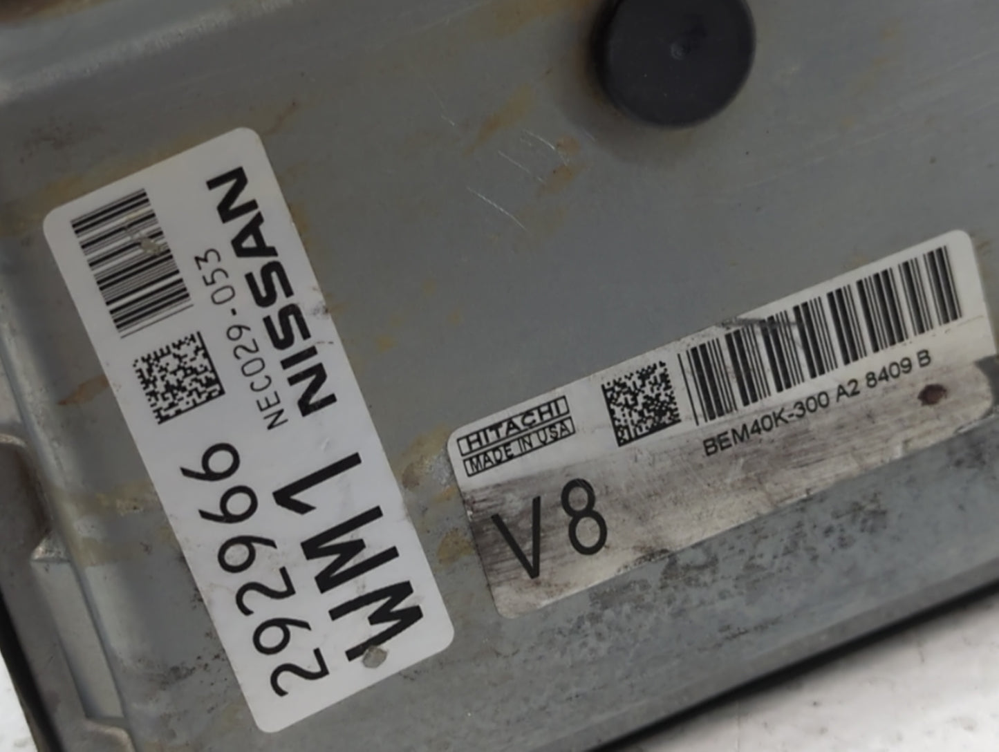 2018 Nissan Altima PCM Engine Control Computer ECU ECM PCU OEM P/N:BEM40K-300 A2 Fits OEM Used Auto Parts - Oemusedautoparts