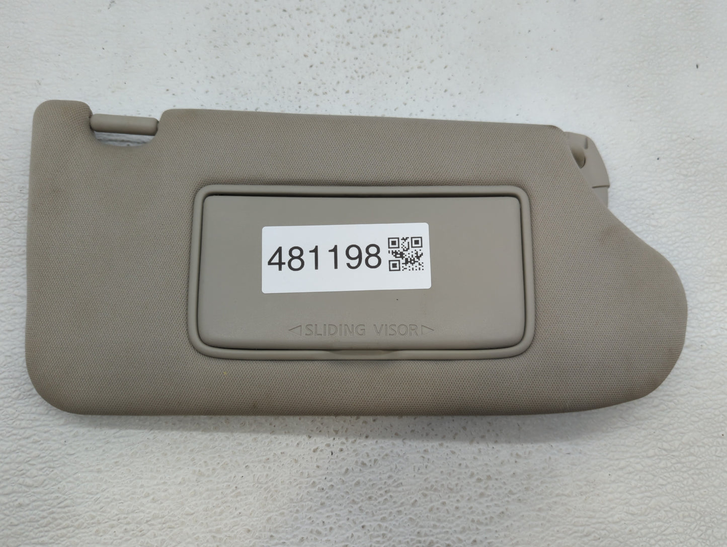 2013-2018 Nissan Altima Sun Visor Shade Replacement Passenger Right Mirror Fits Fits 2013 2014 2015 2016 2017 2018 OEM Used 