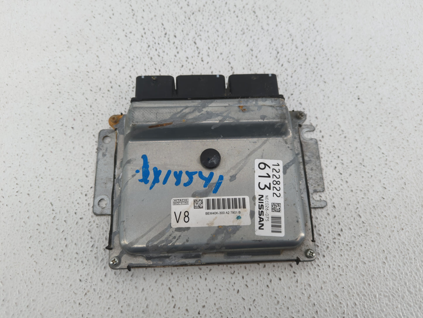2018 Nissan Altima PCM Engine Control Computer ECU ECM PCU OEM P/N:BEM40K-300 A2 Fits OEM Used Auto Parts - Oemusedautoparts