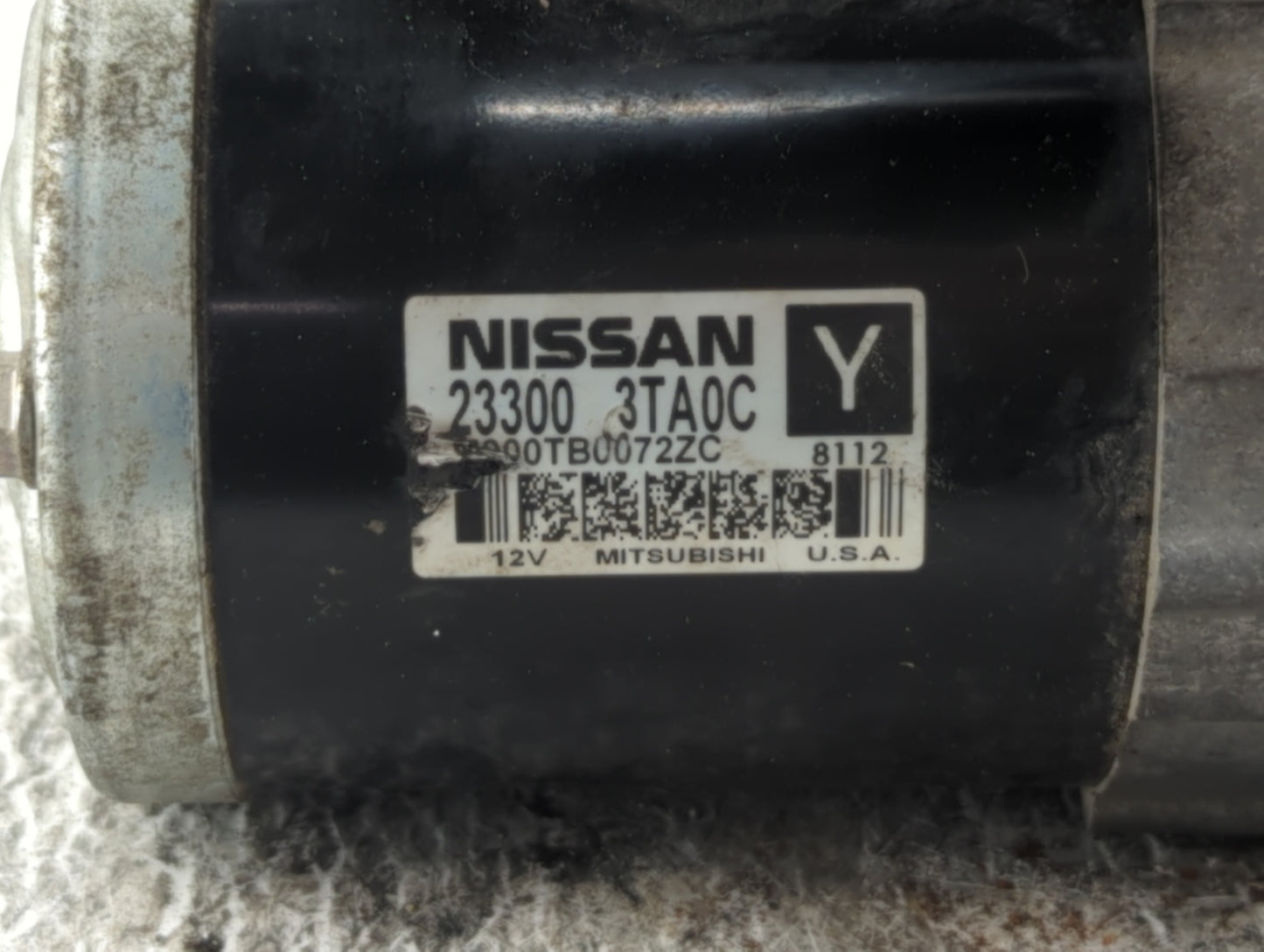 2013-2018 Nissan Altima Car Starter Motor Solenoid OEM P/N:23300 3TA0C 23300 3TA0A Fits Fits 2013 2014 2015 2016 2017 2018 O