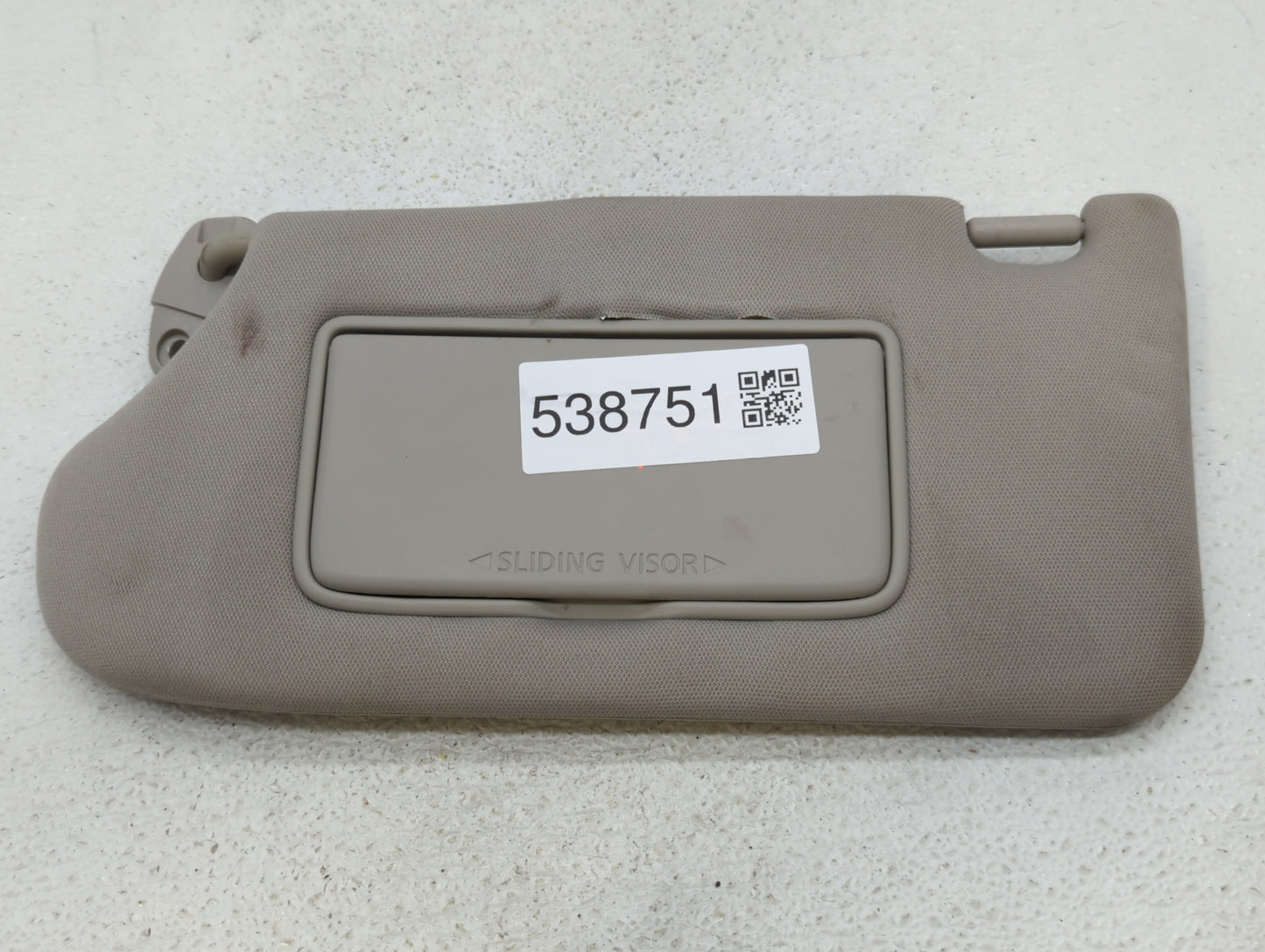 2013-2018 Nissan Altima Sun Visor Shade Replacement Driver Left Mirror Fits Fits 2013 2014 2015 2016 2017 2018 OEM Used Auto