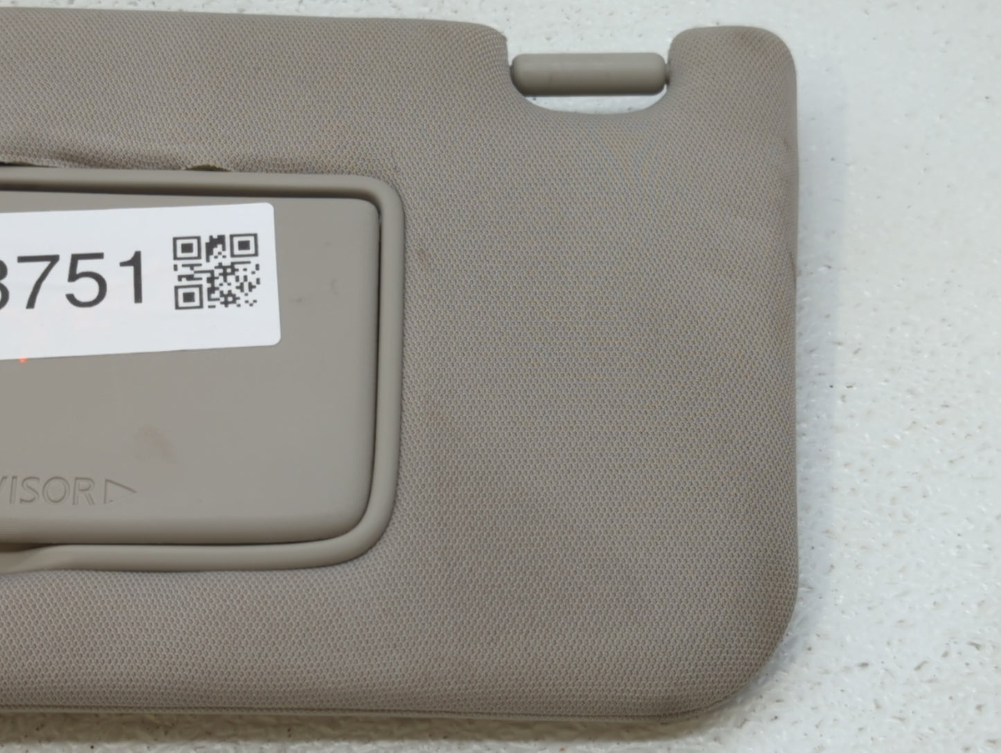 2013-2018 Nissan Altima Sun Visor Shade Replacement Driver Left Mirror Fits Fits 2013 2014 2015 2016 2017 2018 OEM Used Auto