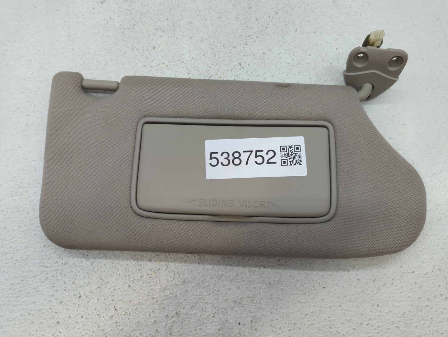 2013-2018 Nissan Altima Sun Visor Shade Replacement Passenger Right Mirror Fits Fits 2013 2014 2015 2016 2017 2018 OEM Used 