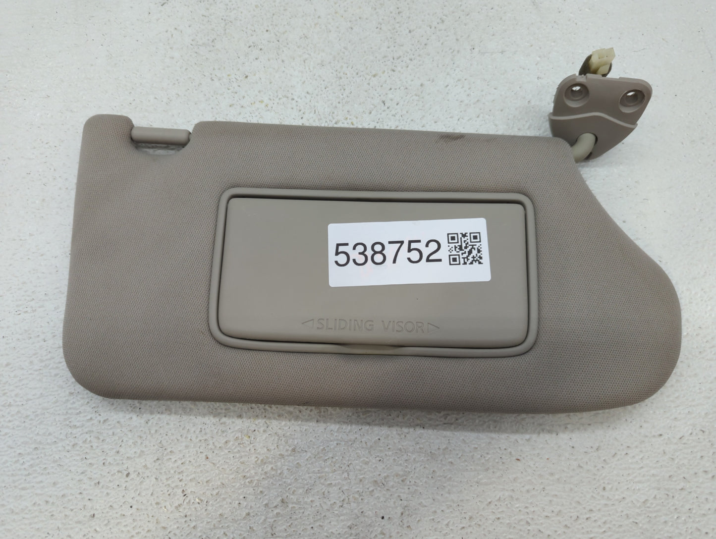 2013-2018 Nissan Altima Sun Visor Shade Replacement Passenger Right Mirror Fits Fits 2013 2014 2015 2016 2017 2018 OEM Used 