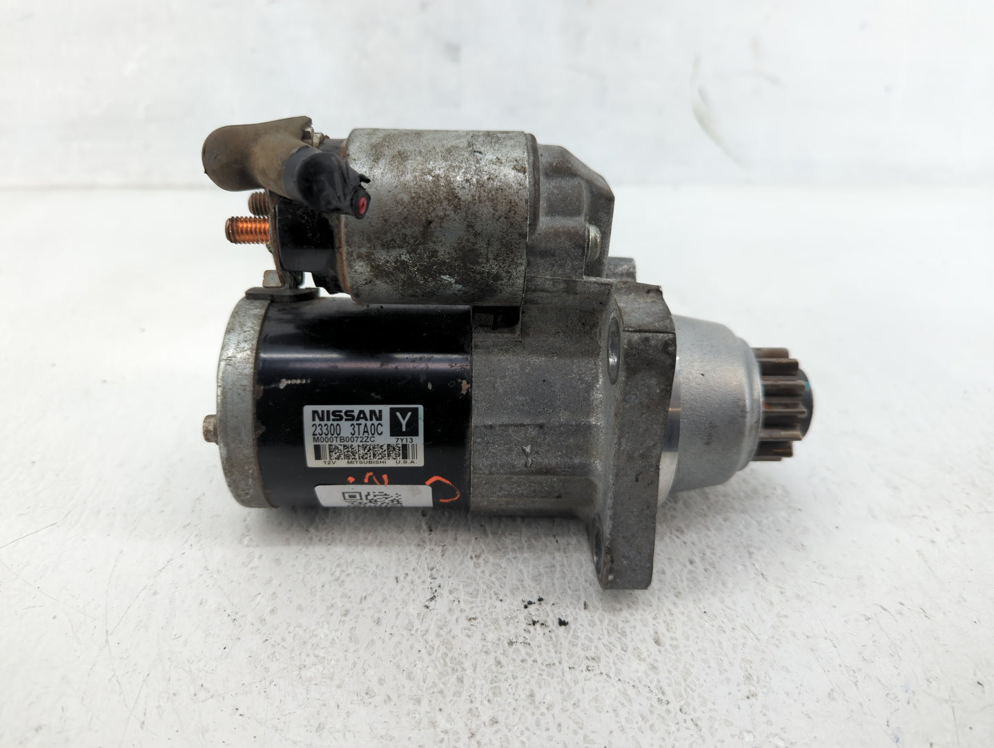 2013-2018 Nissan Altima Car Starter Motor Solenoid OEM P/N:M000TB0072ZC 23300 3TA0C Fits Fits 2013 2014 2015 2016 2017 2018 