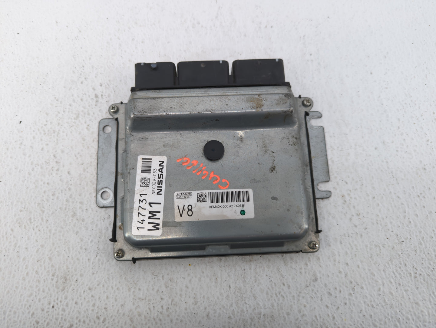 2018 Nissan Altima PCM Engine Control Computer ECU ECM PCU OEM P/N:NEC029-053 NEC026-076, NEC0040-006, BEM40K-300 A2 Fits OE