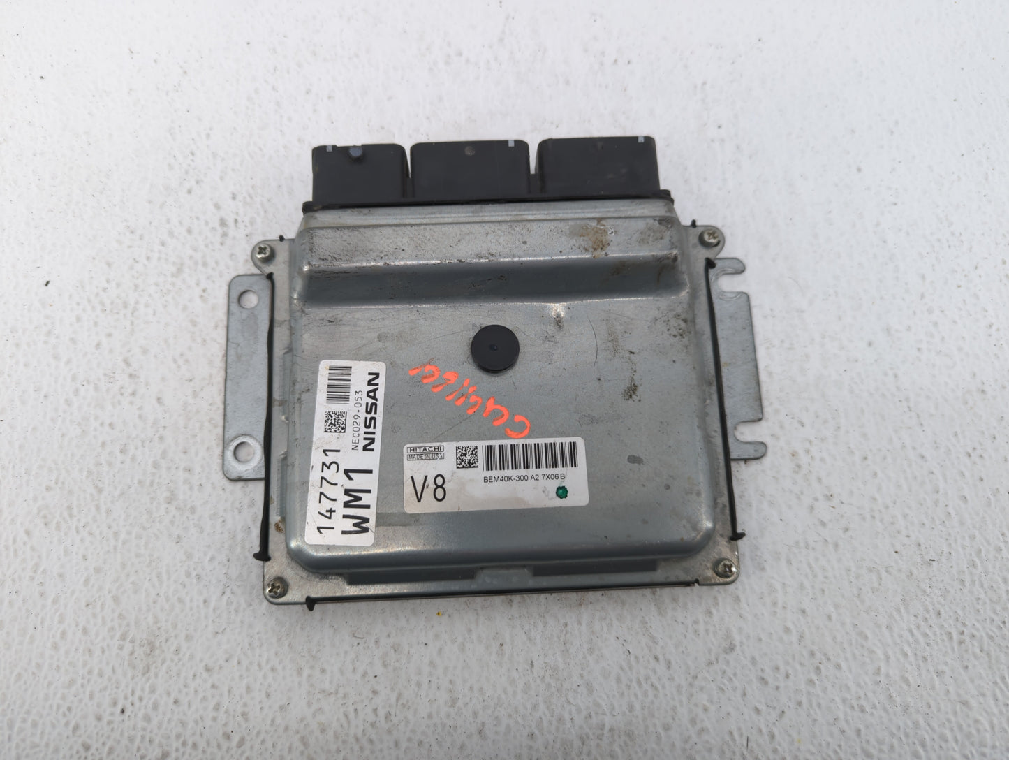 2018 Nissan Altima PCM Engine Control Computer ECU ECM PCU OEM P/N:NEC029-053 NEC026-076, NEC0040-006, BEM40K-300 A2 Fits OE