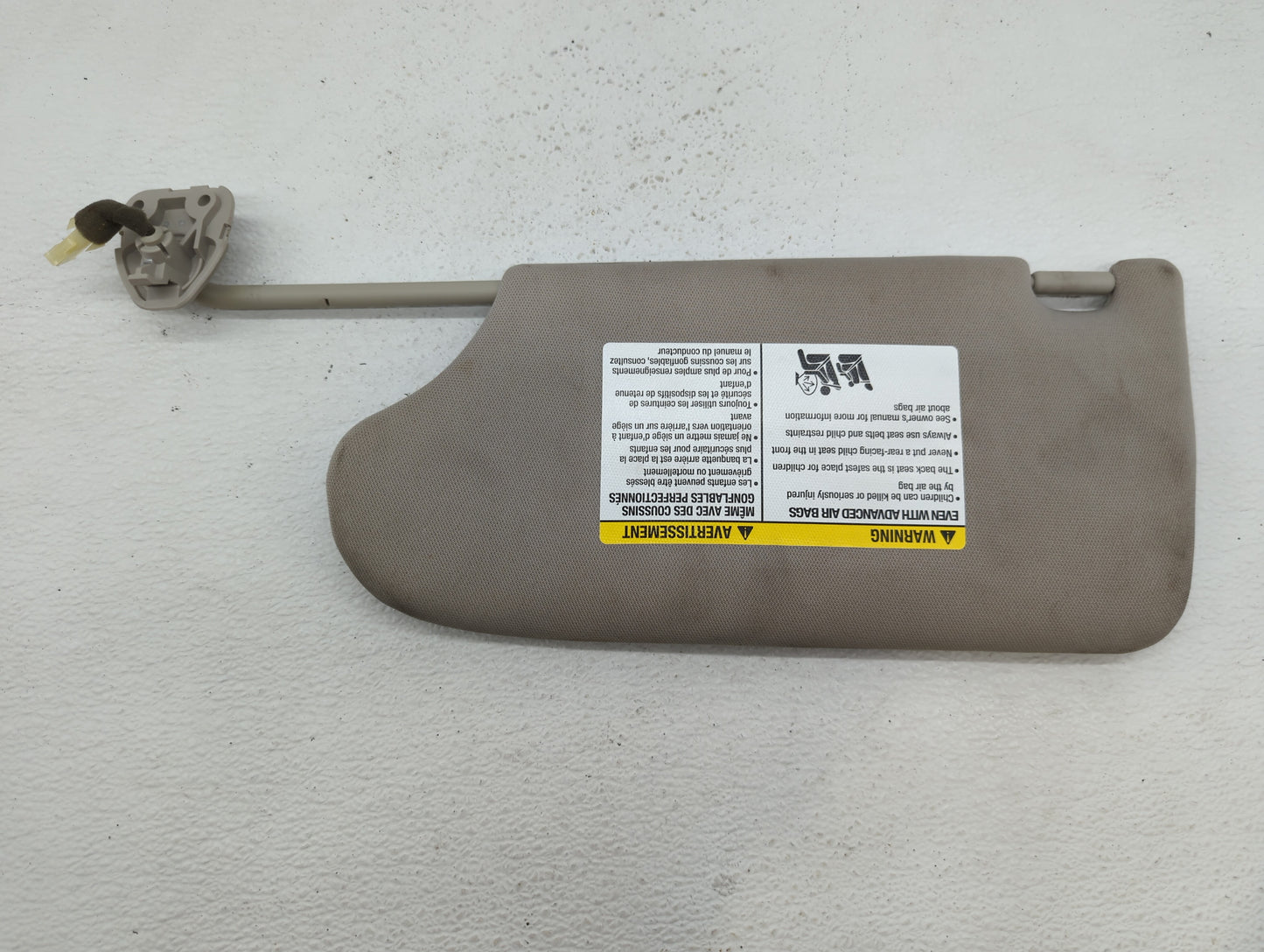 2013-2018 Nissan Altima Sun Visor Shade Replacement Driver Left Mirror Fits Fits 2013 2014 2015 2016 2017 2018 OEM Used Auto