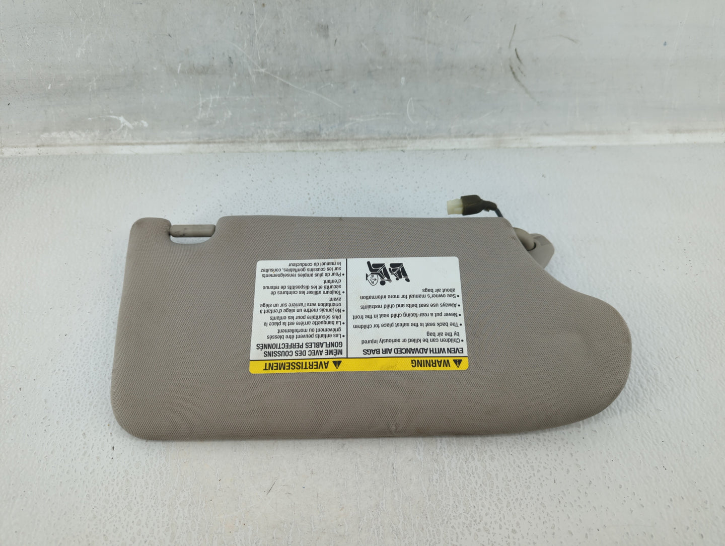 2013-2018 Nissan Altima Sun Visor Shade Replacement Driver Left Mirror Fits Fits 2013 2014 2015 2016 2017 2018 OEM Used Auto