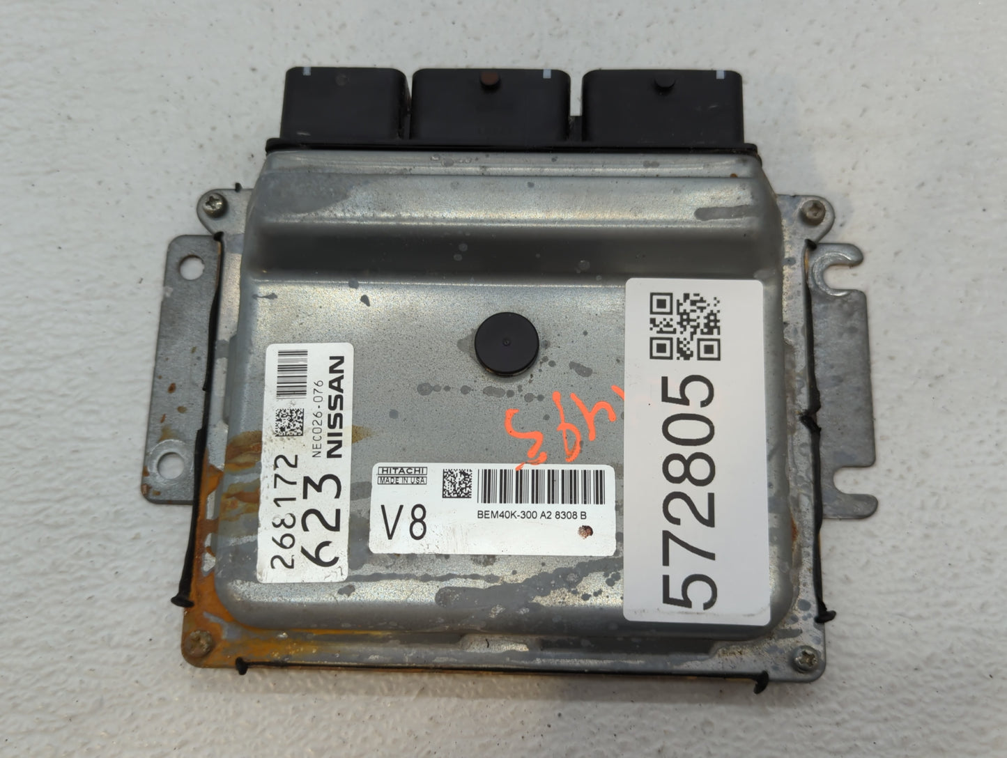 2018 Nissan Altima PCM Engine Control Computer ECU ECM PCU OEM P/N:NEC026-076 NEC029-053, NEC0040-006, BEM40K-300 A2 Fits OE