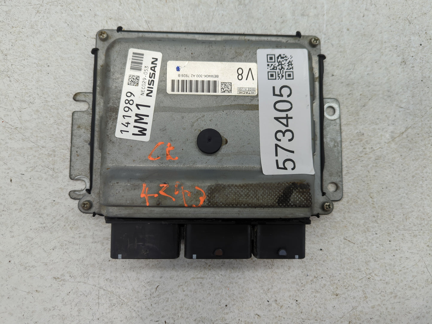 2018 Nissan Altima PCM Engine Control Computer ECU ECM PCU OEM P/N:NEC026-076 NEC029-053, NEC0040-006, BEM40K-300 A2 Fits OE