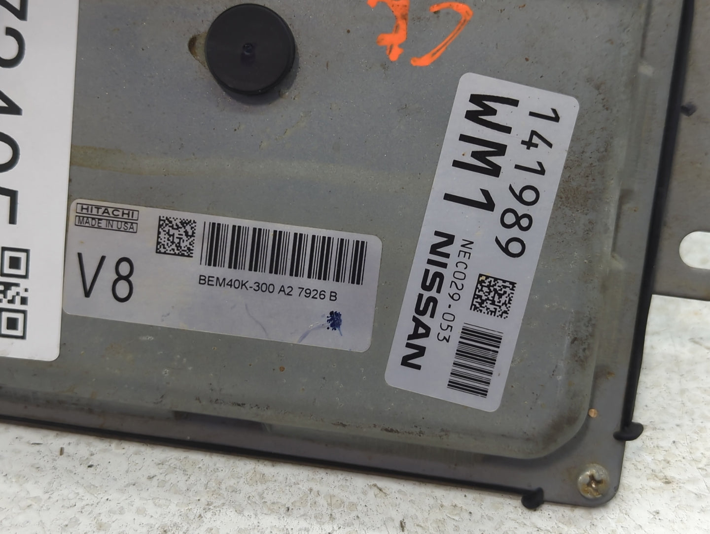 2018 Nissan Altima PCM Engine Control Computer ECU ECM PCU OEM P/N:NEC026-076 NEC029-053, NEC0040-006, BEM40K-300 A2 Fits OE