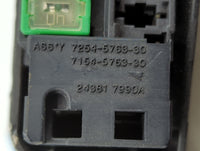 2018 Nissan Altima Fusebox Fuse Box Panel Relay Module P/N:7154-5763-30 7254-5763-30, 24381 7990A Fits OEM Used Auto Parts -