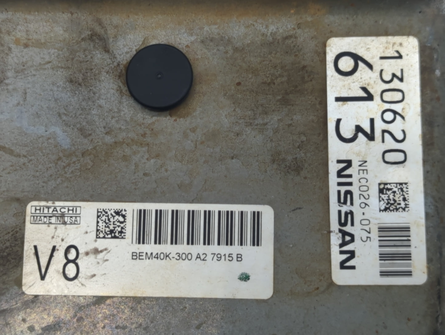 2018 Nissan Altima PCM Engine Control Computer ECU ECM PCU OEM P/N:NEC026-075 297573, NEC029-053 Fits OEM Used Auto Parts - 